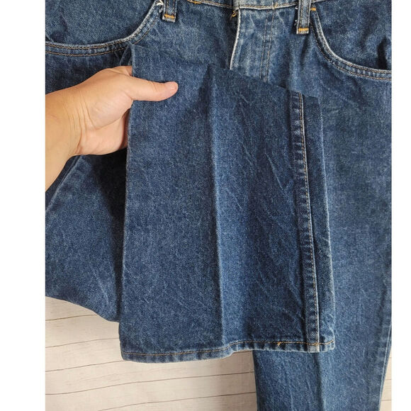 VINTAGE LEVI'S 646 ORANGE TAB 1970'S MEDIUM WASH, sz 31x30 - Picture 5 of 16